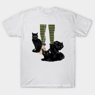 Black cats T-Shirt